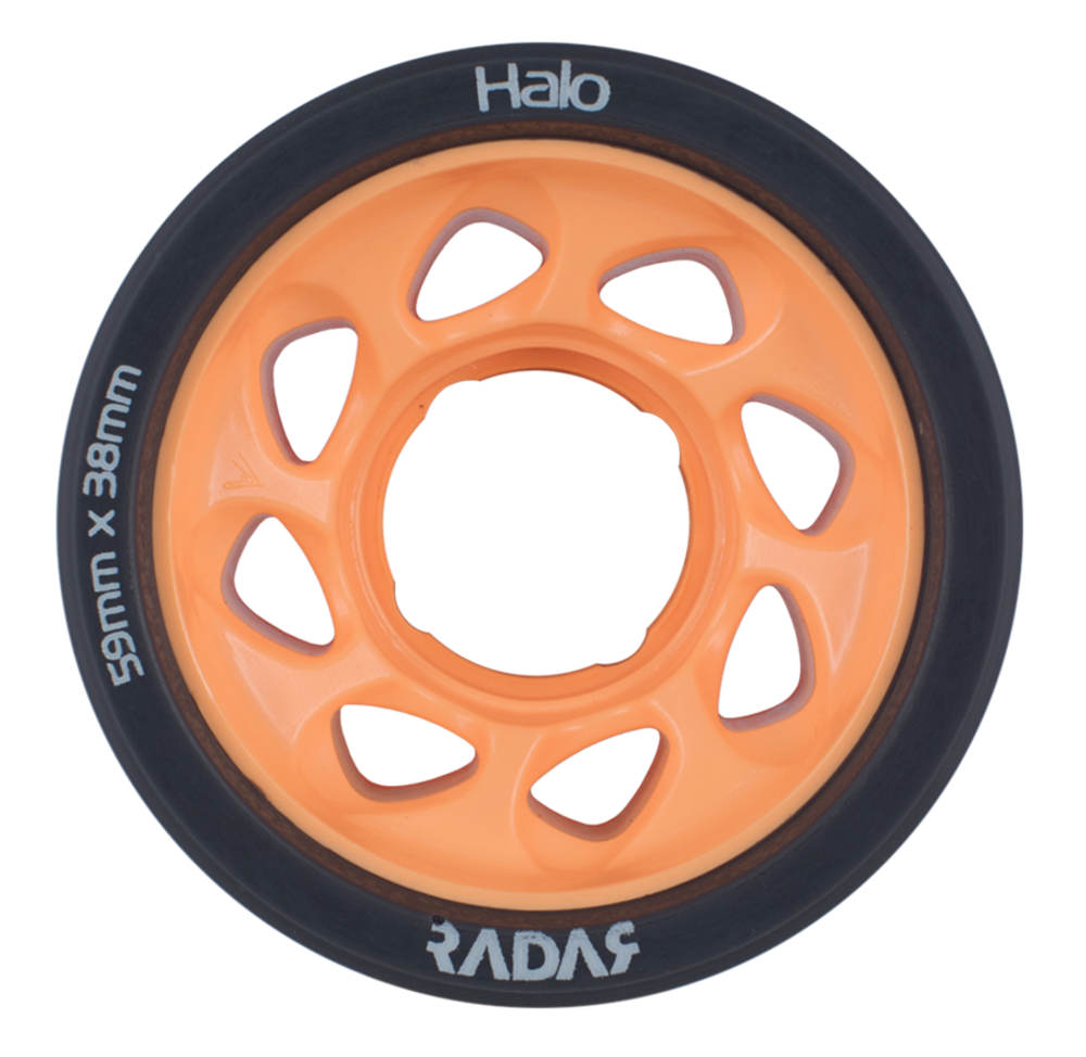 Radar Halo Wheels 86a Orange