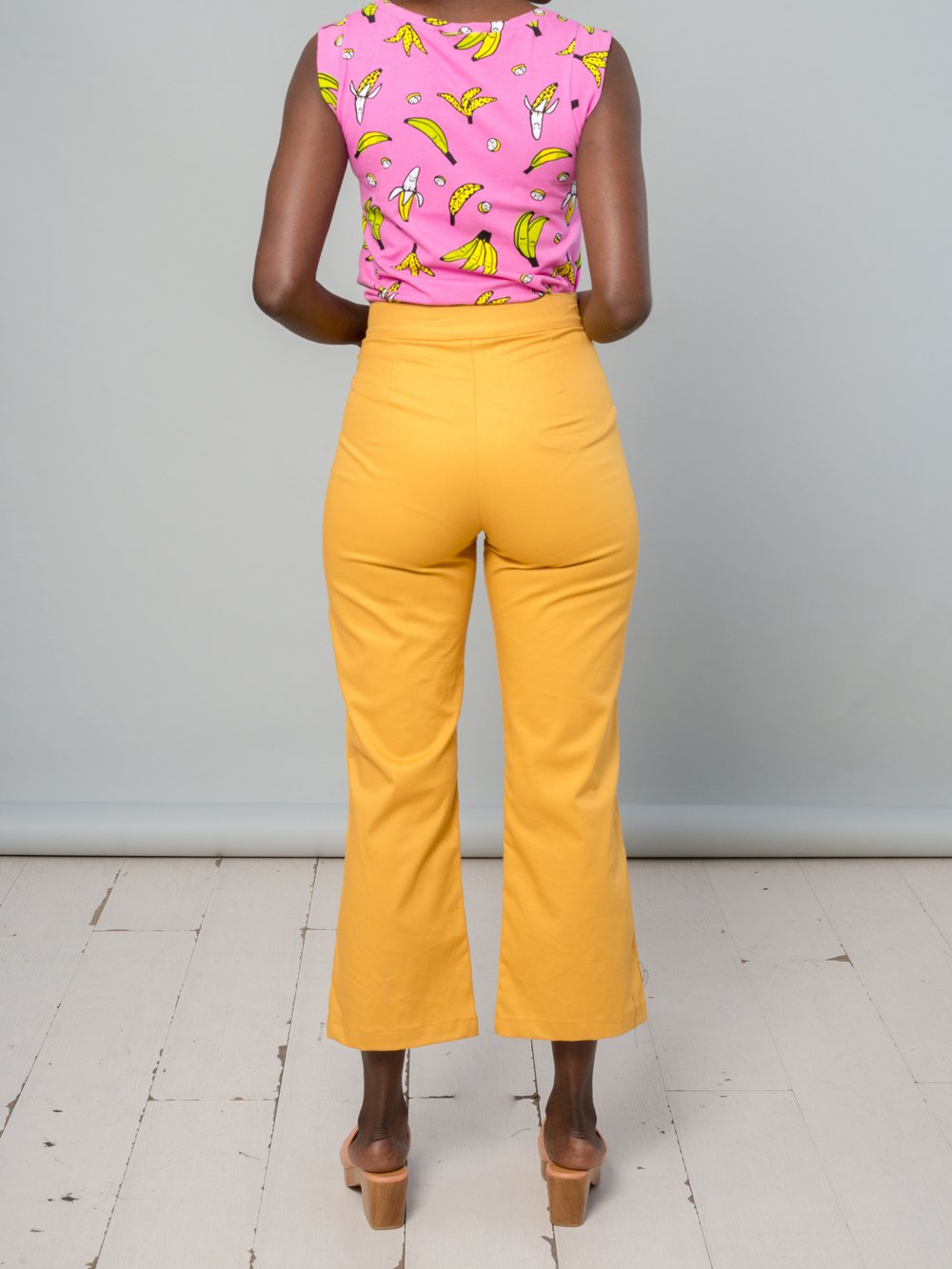 Nooworks Casual Bell Mustard Pants