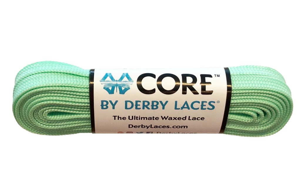 Derby Laces 96 Inch Core Honeydew