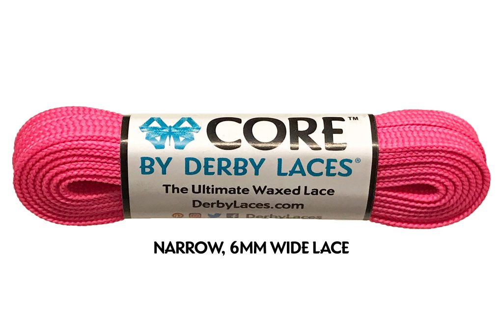 Derby Laces 96 Inch Core Hot pink