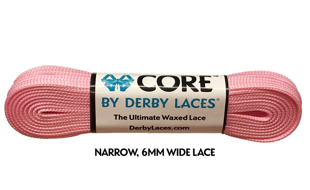 Derby Laces 96 Inch Core Cotton Candy Pink