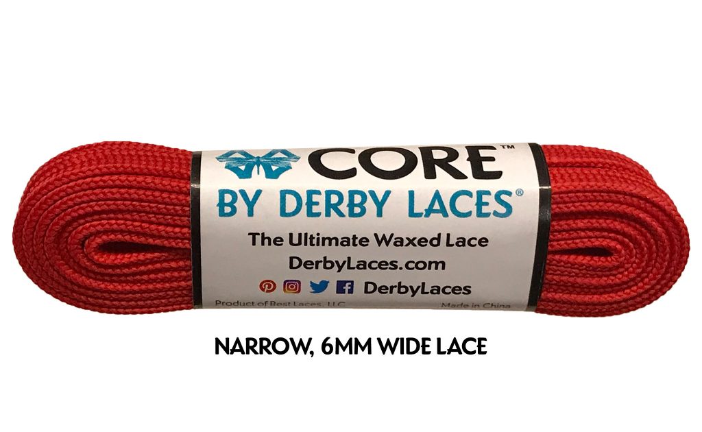 Derby Laces 96 Inch Core Red