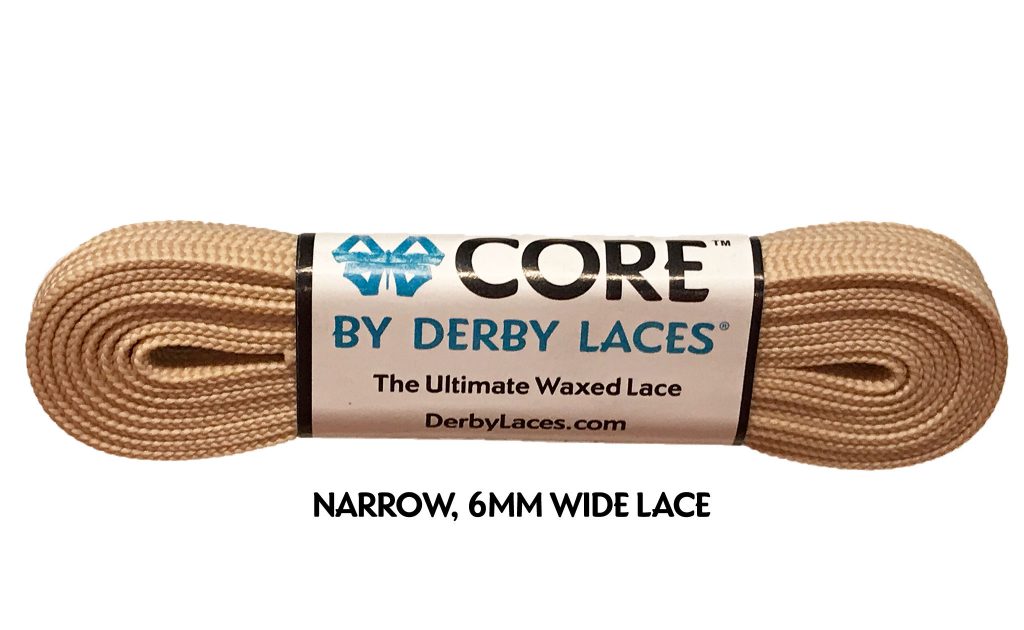 Derby Laces 96 Inch Core Tan