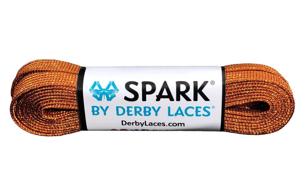 Derby Laces 96 Inch - Spark Dark Copper Spark