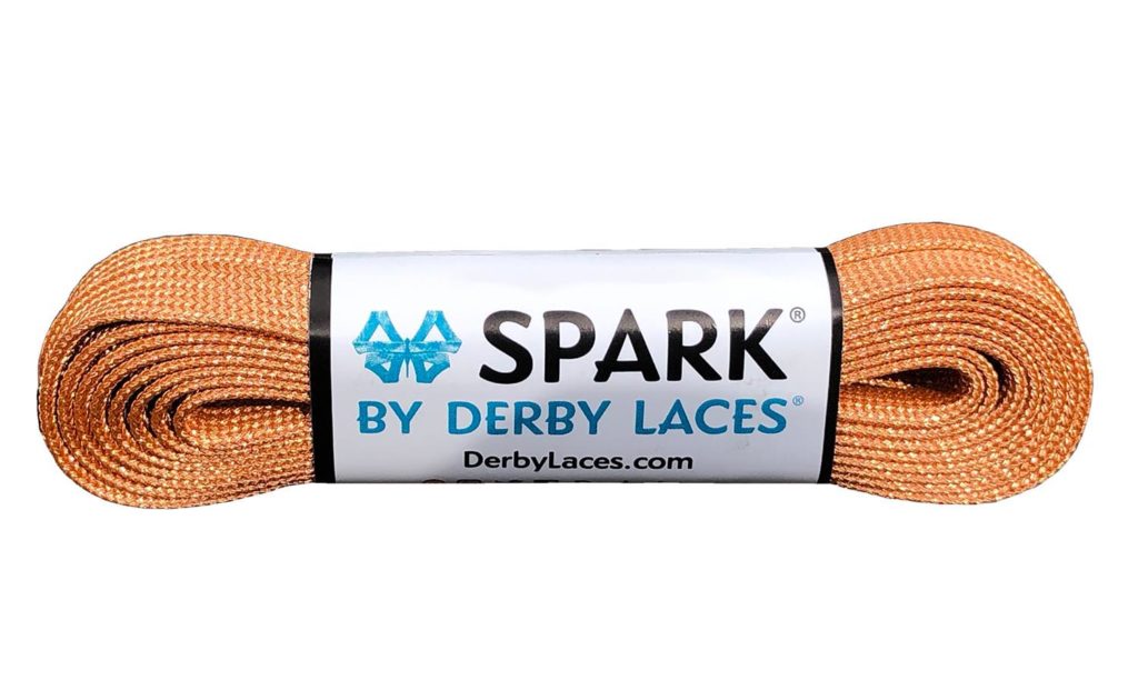 Derby Laces 96 Inch - Spark Light Copper Spark
