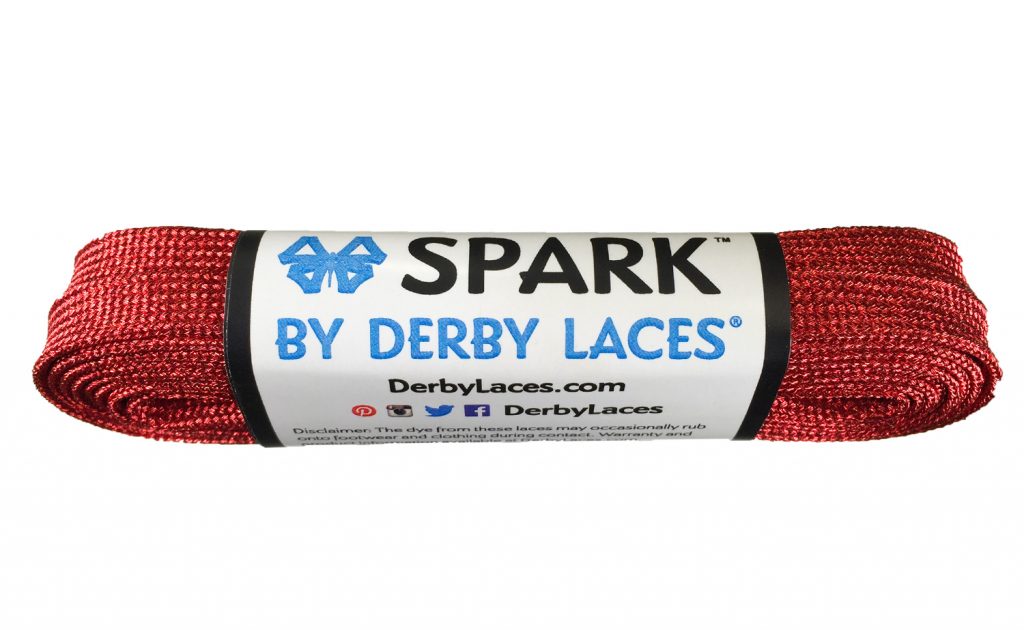 Derby Laces 96 Inch - Spark Red