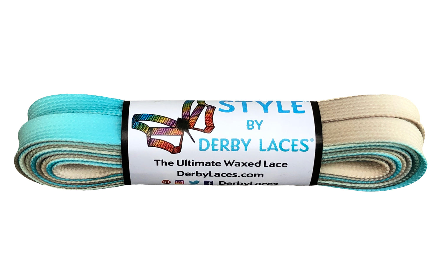 Derby Laces - 96 Inches - Style winter gradient