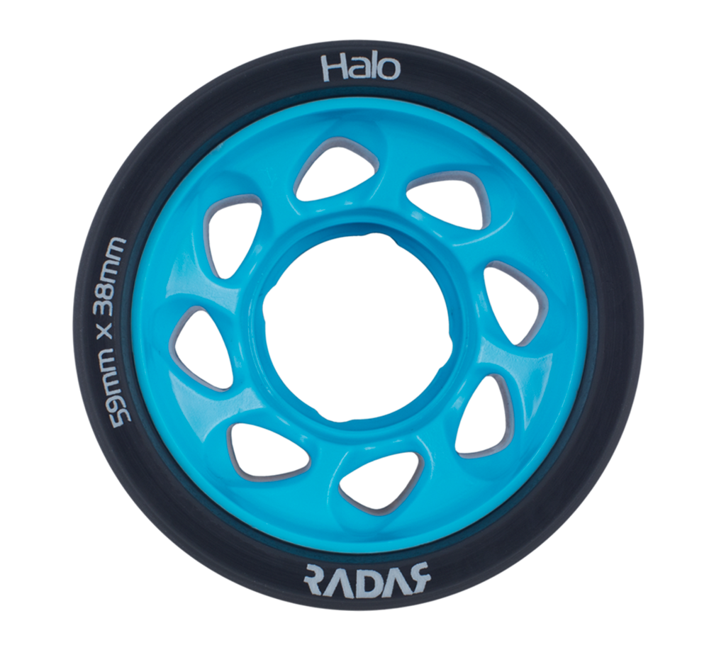 Radar Halo Wheels 95a Blue