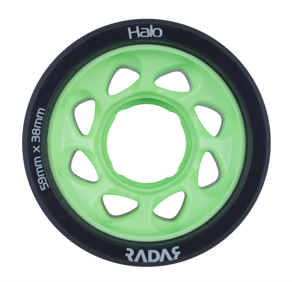 Radar Halo Wheels 97a Green