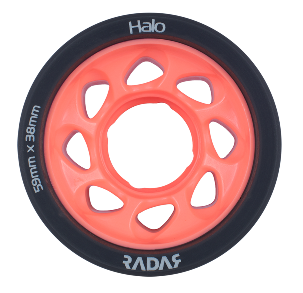 Radar Halo Wheels 93a Pink