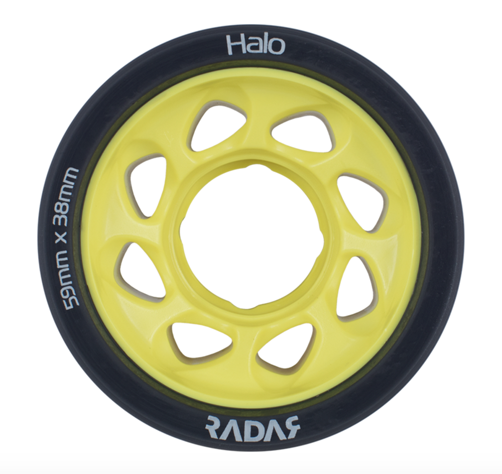 Radar Halo Wheels 91a Yellow