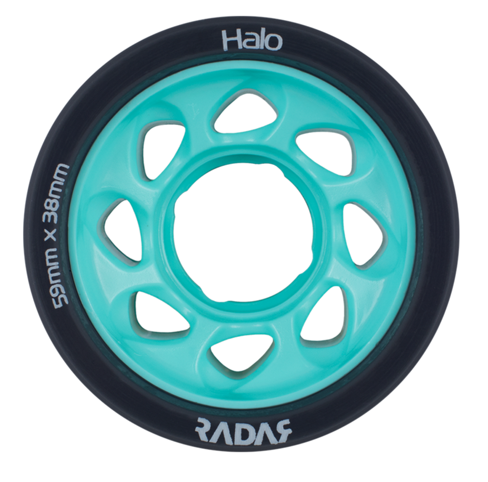 Radar Halo Wheels 88a Teal