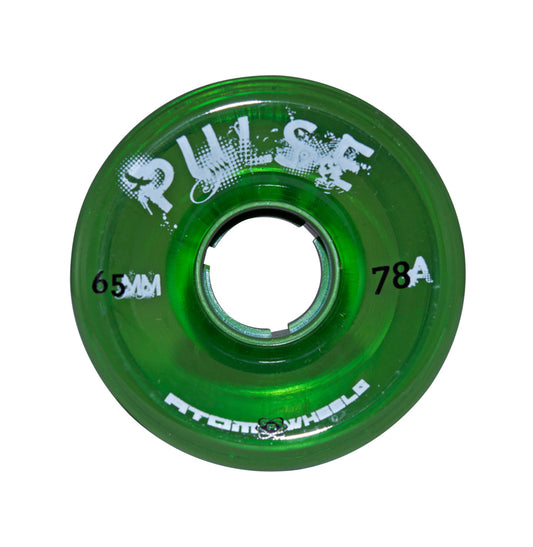 Atom Pulse Outdoor Wheels 78A 65MM Green