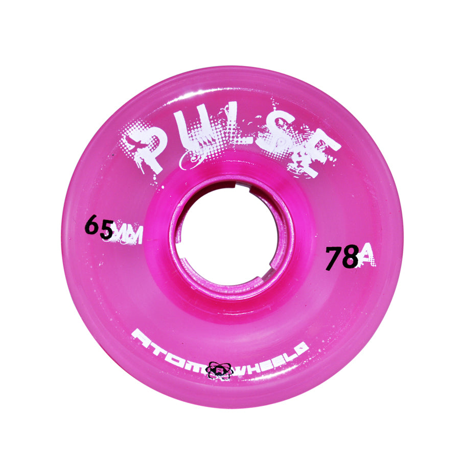 Atom Pulse Outdoor Wheels 78A 65MM Pink