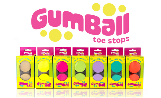 Gumball Toe Stops