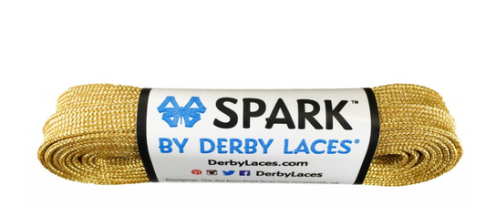 Derby Laces Spark 36in Gold