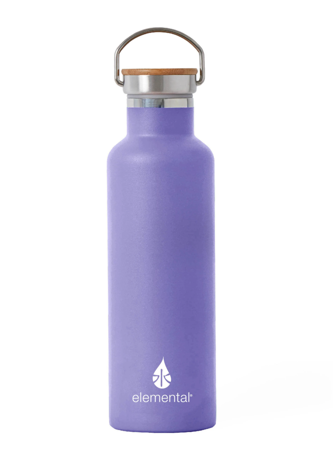 Elemental Stainless Water Bottle Purple
