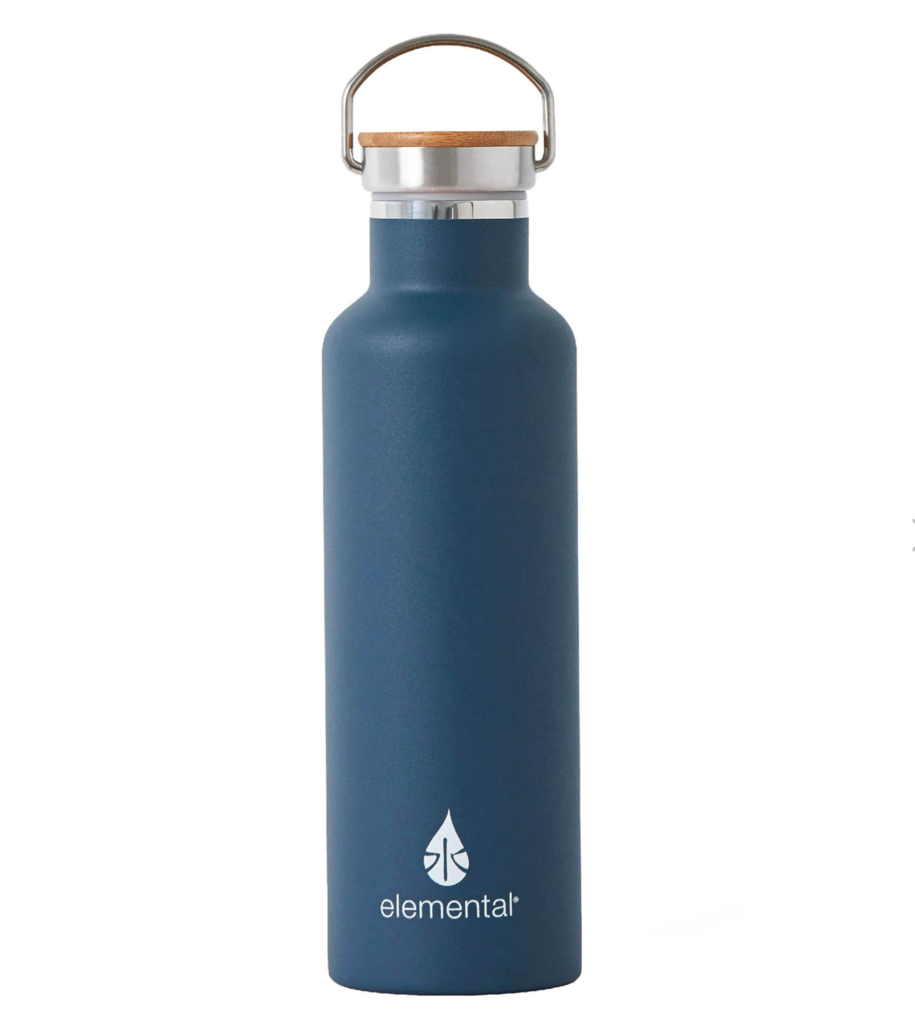Elemental Stainless Water Bottle Navy