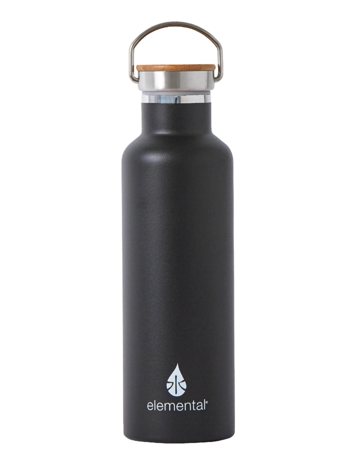 Elemental Stainless Water Bottle Black