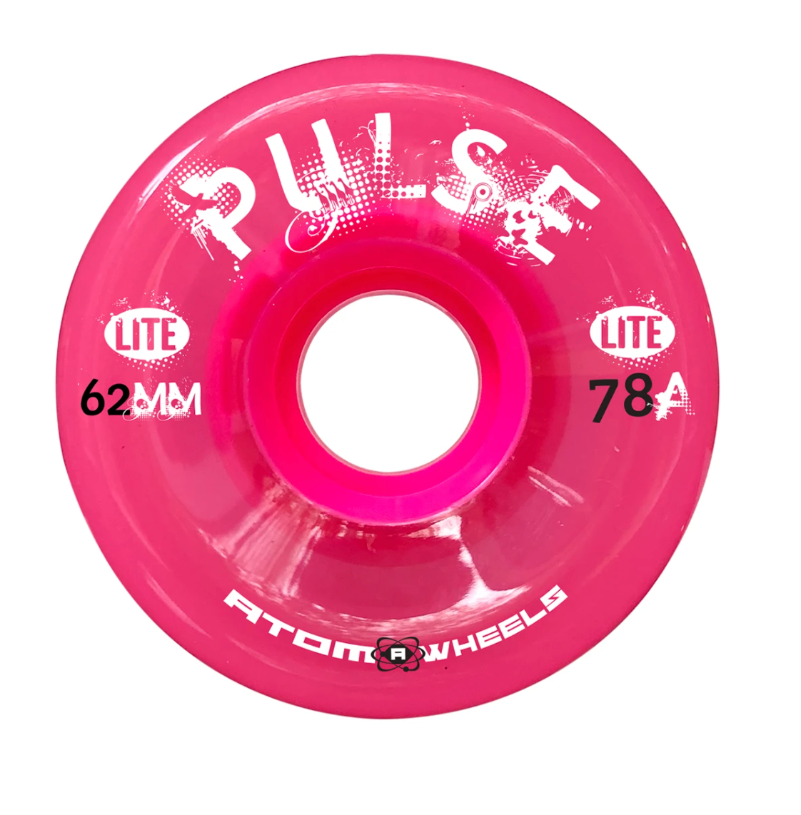 Atom Pulse Lite Outdoor Wheels 62MM 78A Pink