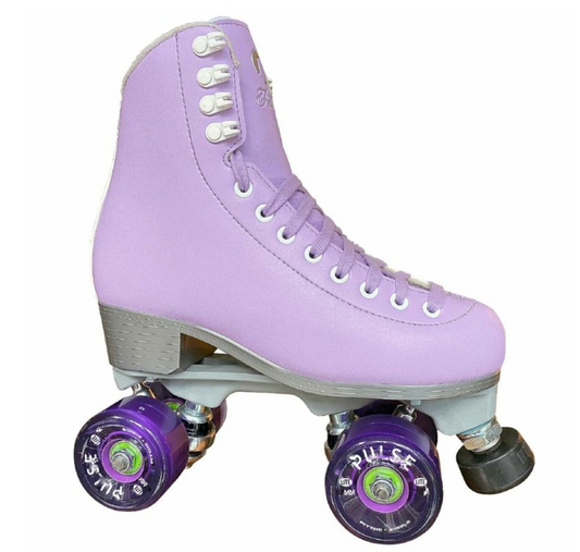 Jackson Finesse Lilac Skates with Outdoor Wheels 