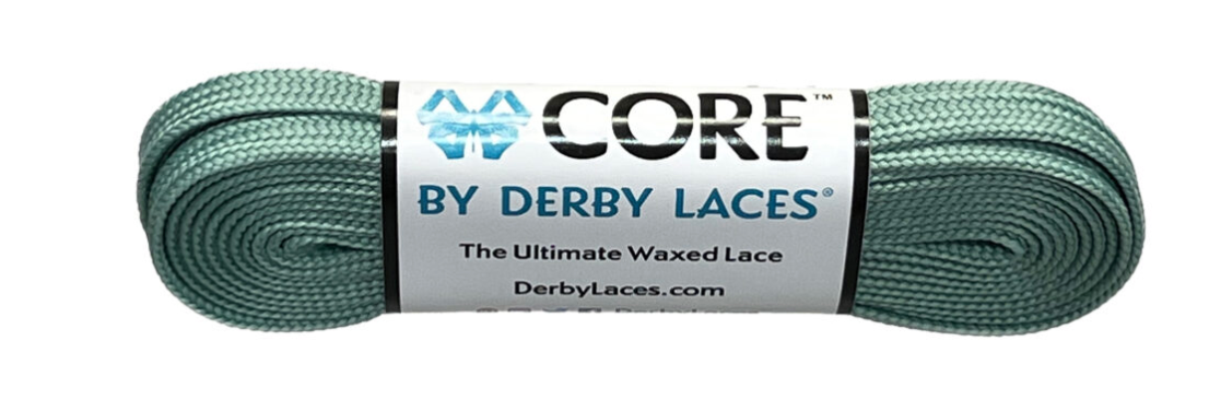 Derby Laces 96 Inch Core Sage Green