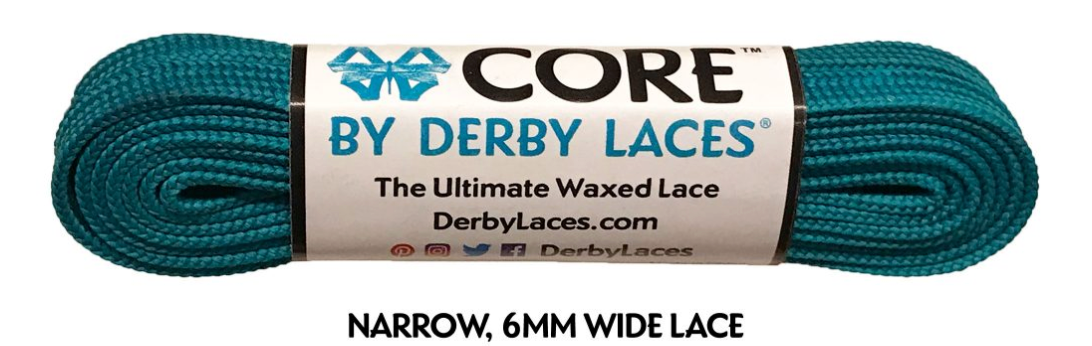 Derby Laces 72in Teal