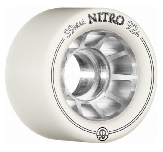 Rollerbones- Nitro Wheel 59mm 8pk White