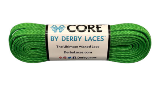 Derby Laces 96 Inch Core Green