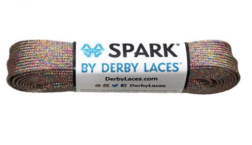 Derby Laces 96 Inch - Spark Rainbow Mirage