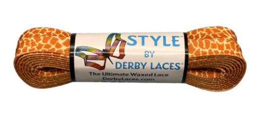 Derby Laces - 96 Inches - Style giraffe 