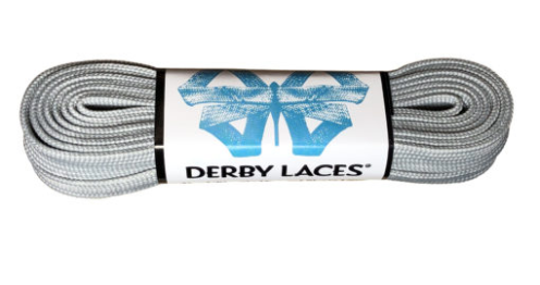 Derby Laces 120 Inch - Core solid grey
