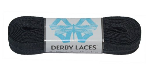 Derby Laces 120 Inch - Core solid black