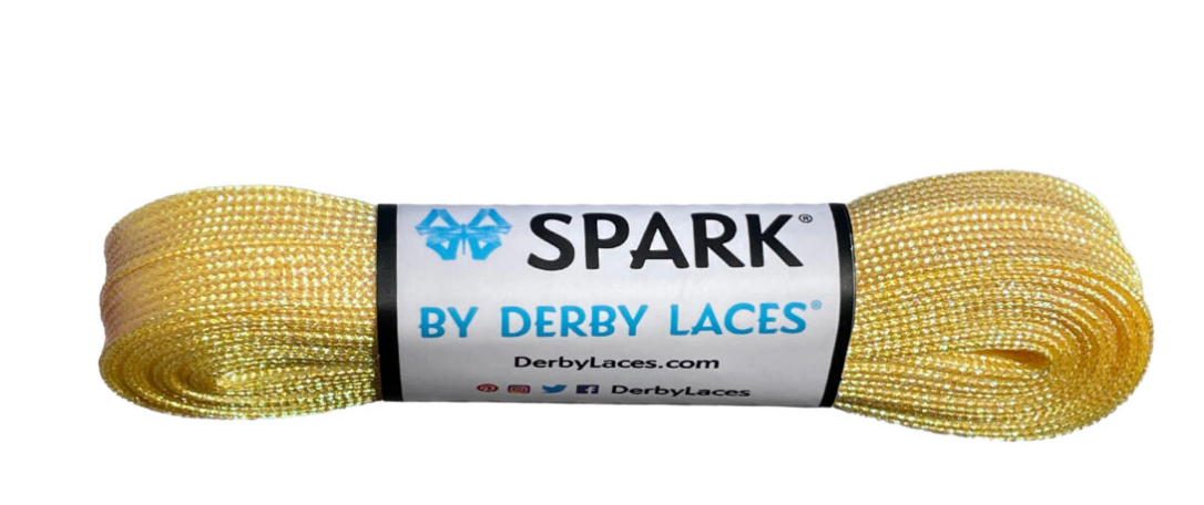 Derby Laces 96 Inch Lemon Yellow Spark