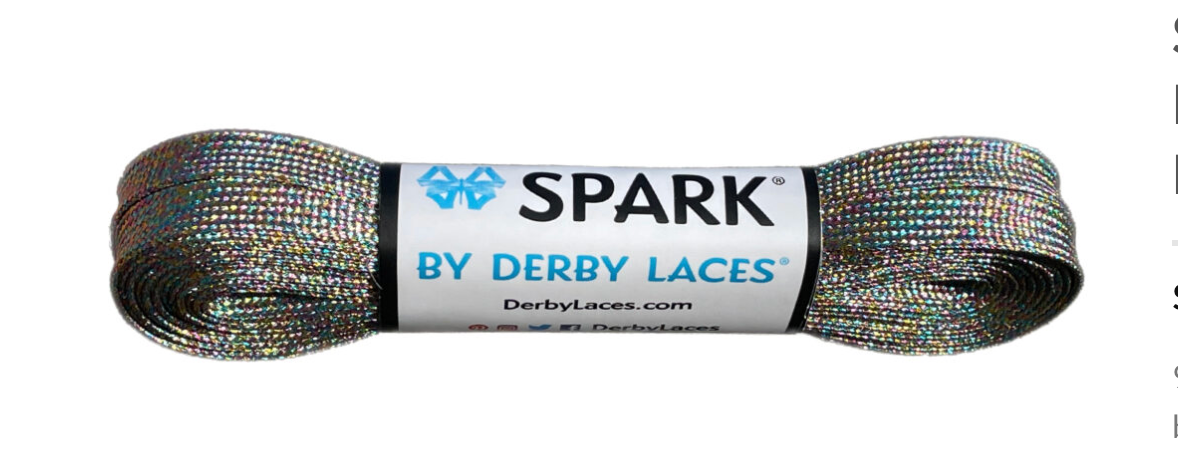 Derby Laces 96 Inch - Spark Starlight
