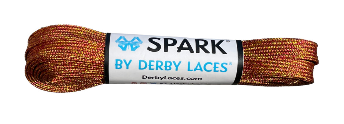 Derby Laces 96 Inch - Spark Sunburst 