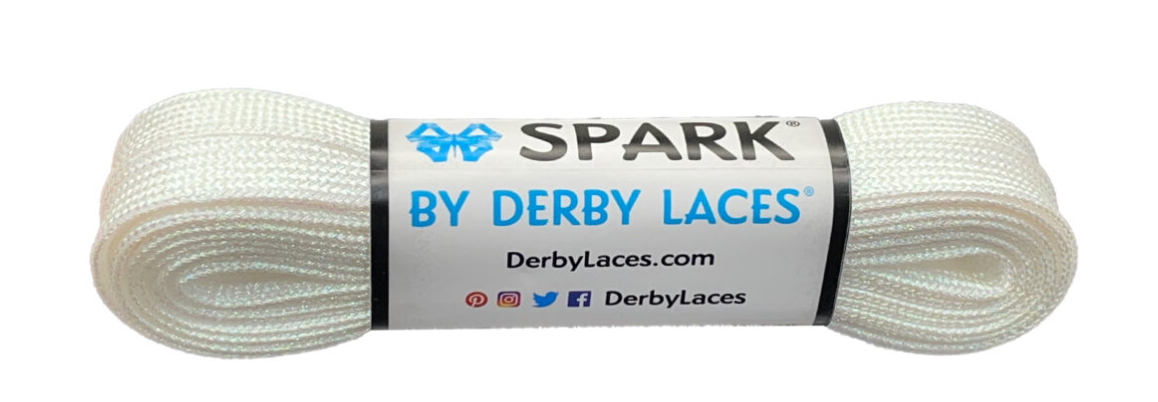 Derby Laces 96 Inch - Spark White