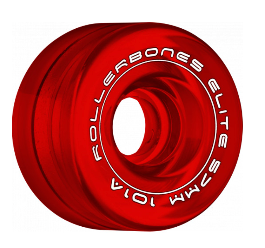 Rollerbones Art Elite Competition Wheels (Red)