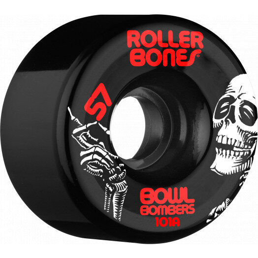 Rollerbones Bowl Bombers Wheels 8pk Black