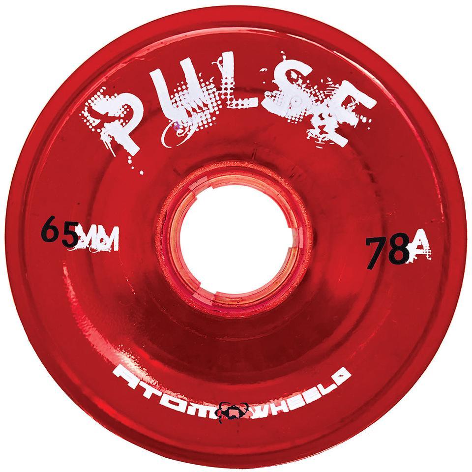 Atom Pulse Outdoor Wheels 78A 65MM Red